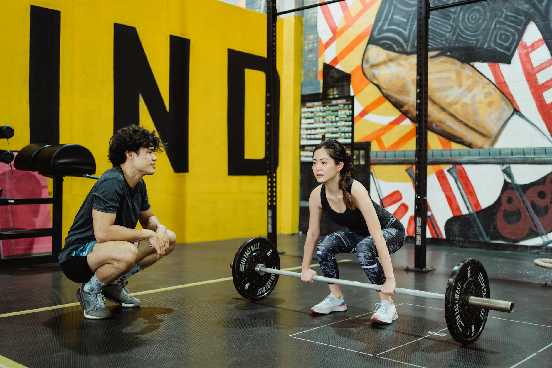 Athlete training indoors, symbolizing disciplined repetition